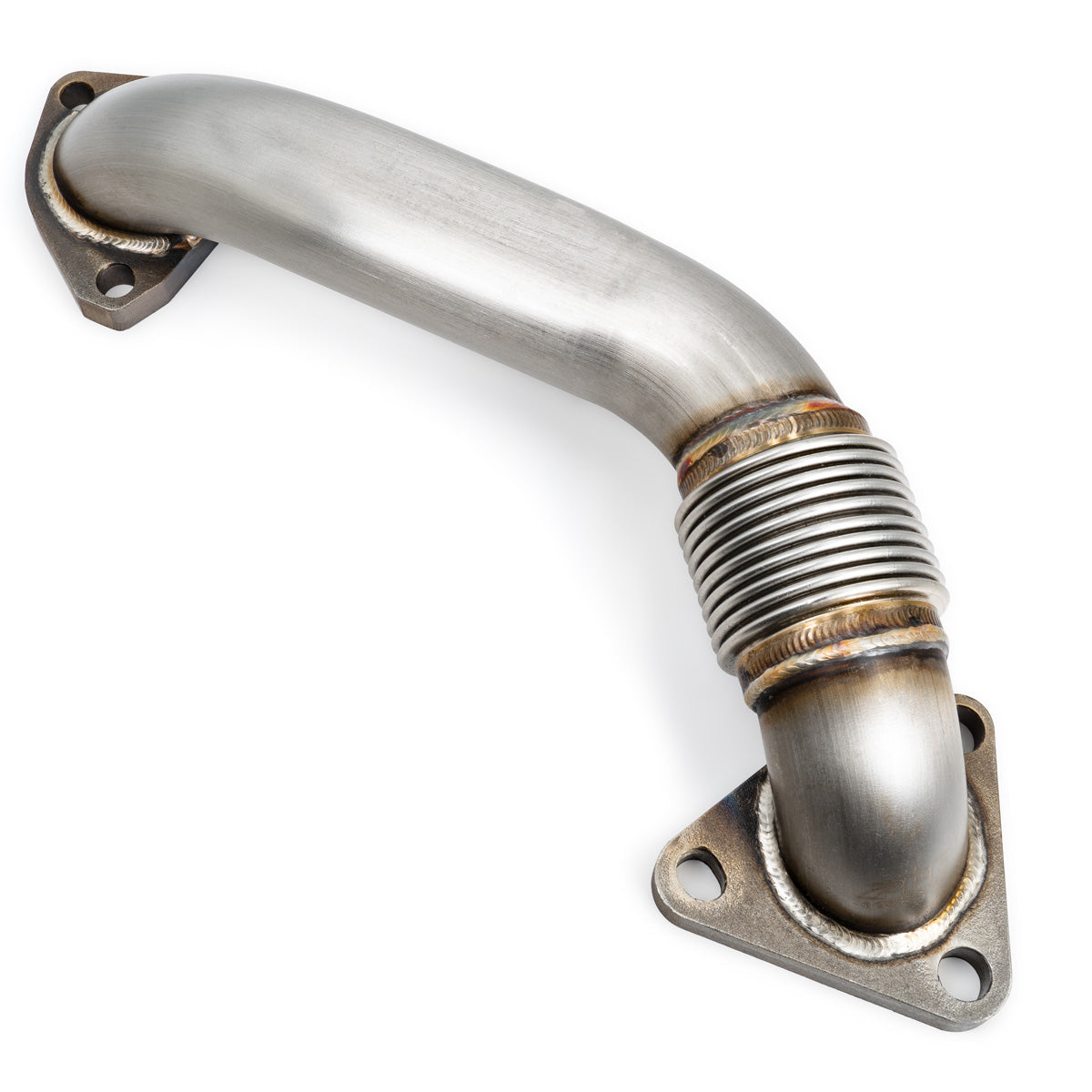 Replacement Up-Pipe (Pass Side) - GM 6.6L Duramax 2001-2004 FED / 2001 CA for OEM Exh Man