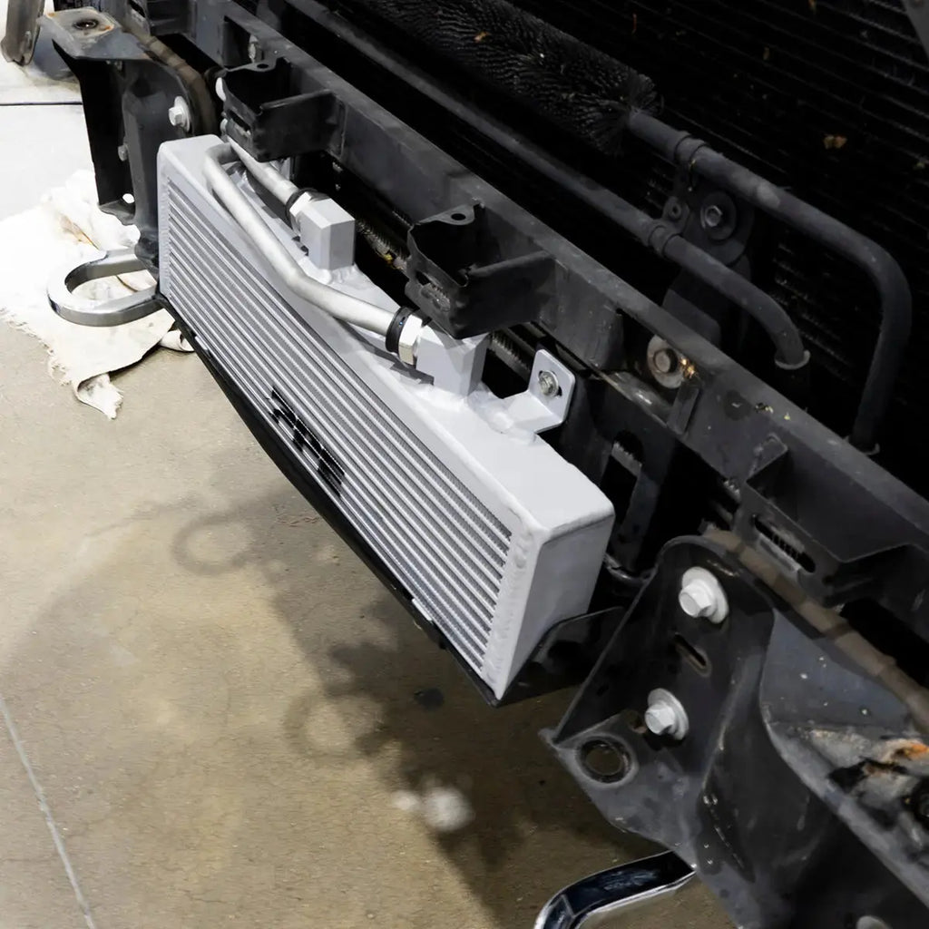 Transmission Cooler Bar & Plate - 2017-2019 GM 6.6L Duramax with Allison 1000