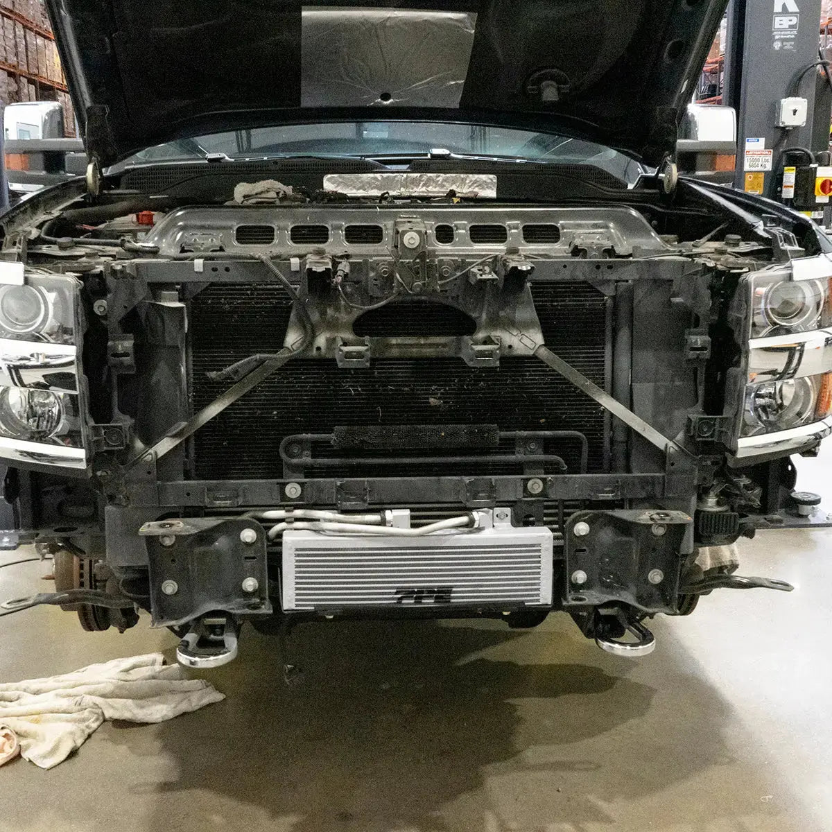 Transmission Cooler Bar & Plate - 2017-2019 GM 6.6L Duramax with Allison 1000