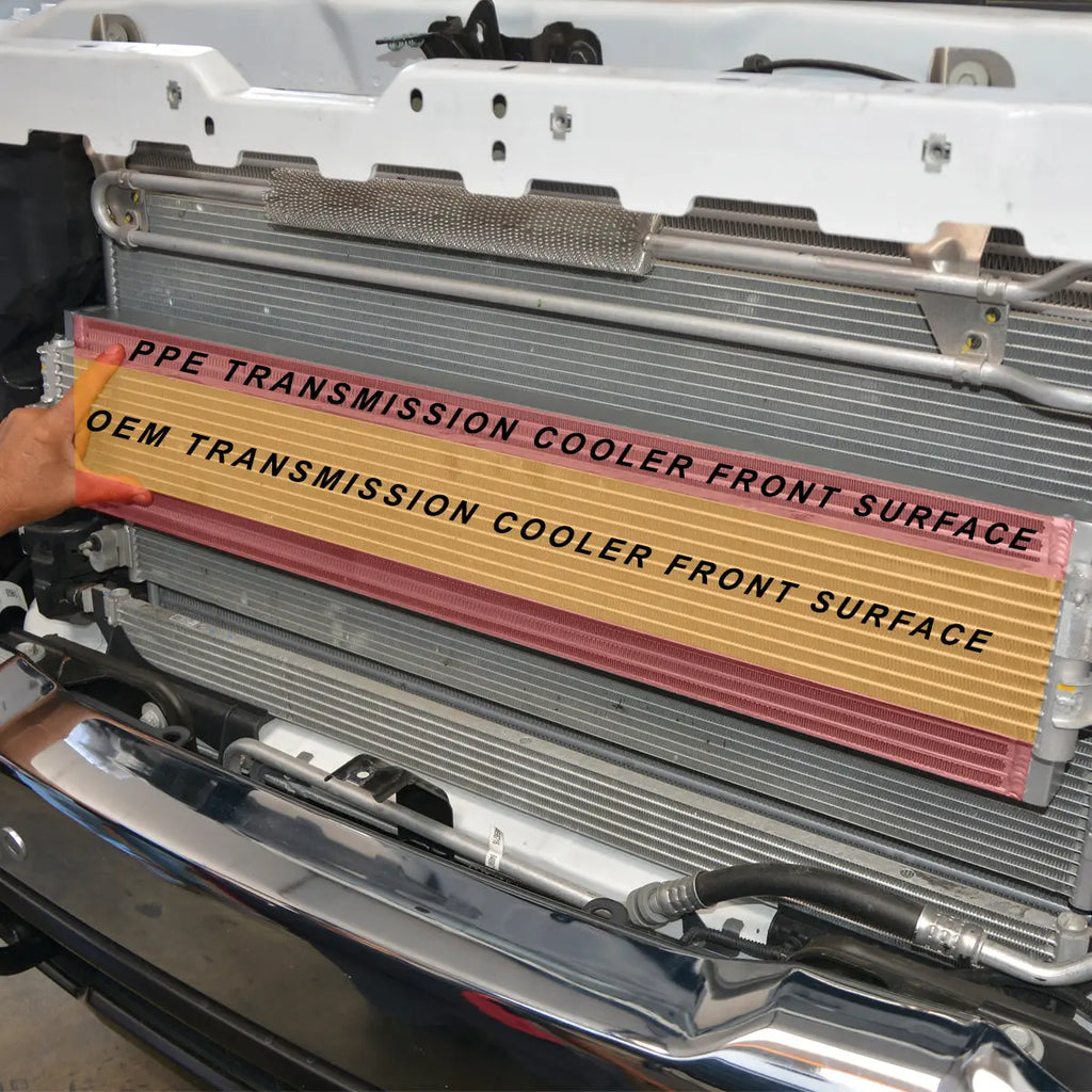 Transmission Cooler Bar & Plate - 2020-2026 GM 6.6L Duramax with 10L1000