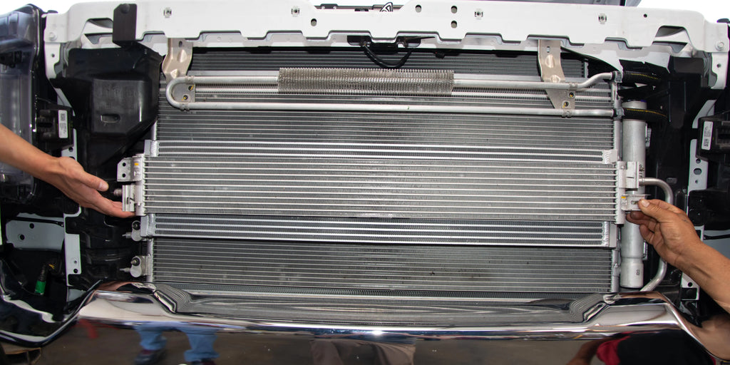 Transmission Cooler Bar & Plate - 2020-2026 GM 6.6L Duramax with 10L1000