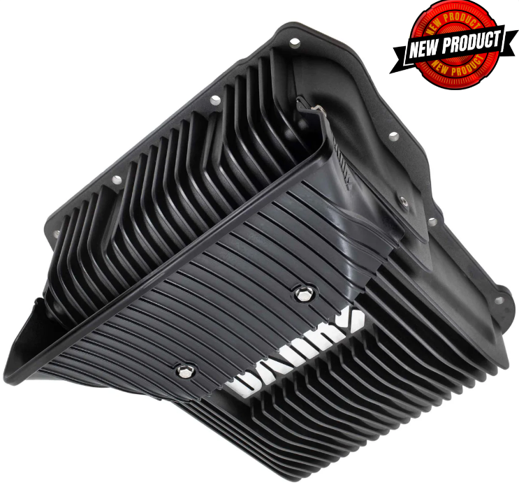 Banks Transmission Pan System, Allison 1000, GM 2001-2019, Black