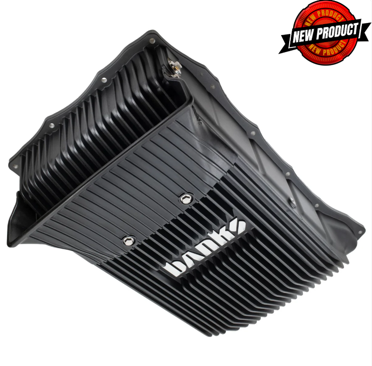 Banks Transmission Pan System, Allison 10L1000, GM 2020-2026, Black