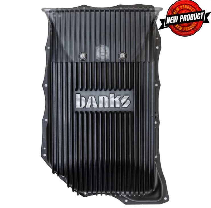 Banks Transmission Pan System, Allison 10L1000, GM 2020-2026, Black