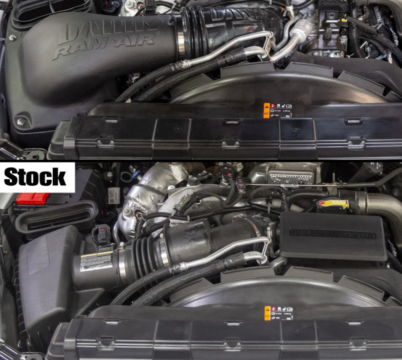 Ram-Air® Intake System - 2020-23 GM 6.6L L5P 2500/3500, Oiled Filter