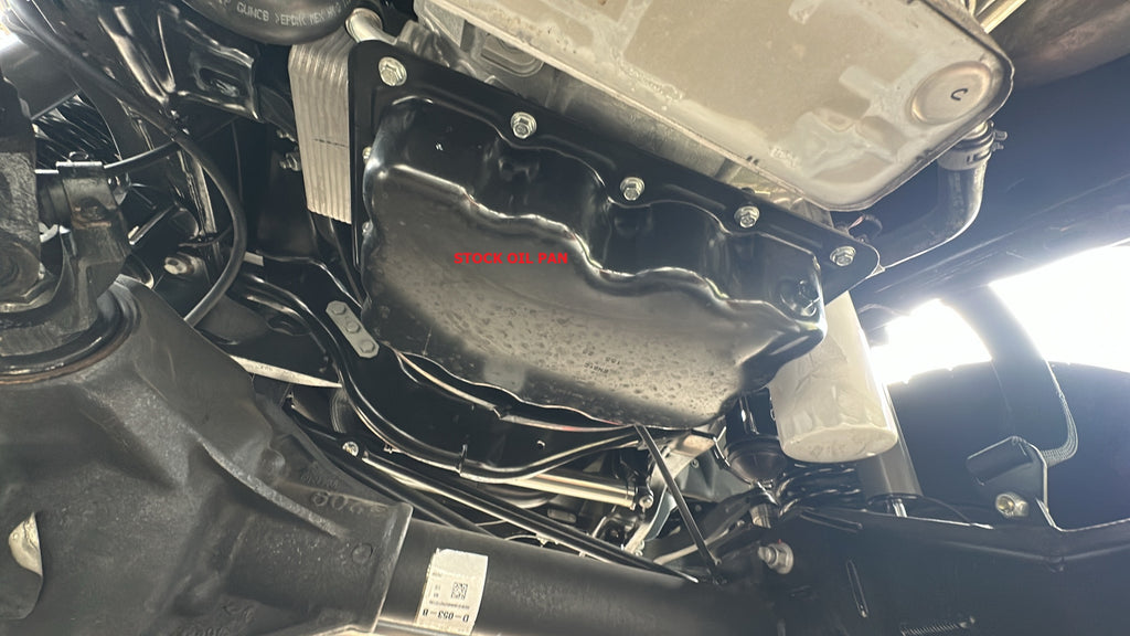 2011-2026 Ford 6.7L Power Stroke Heavy-Duty Cast Aluminum Engine Oil Pan, Black
