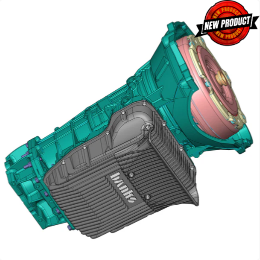 Banks Transmission Pan System, 68RFE Transmission, Black