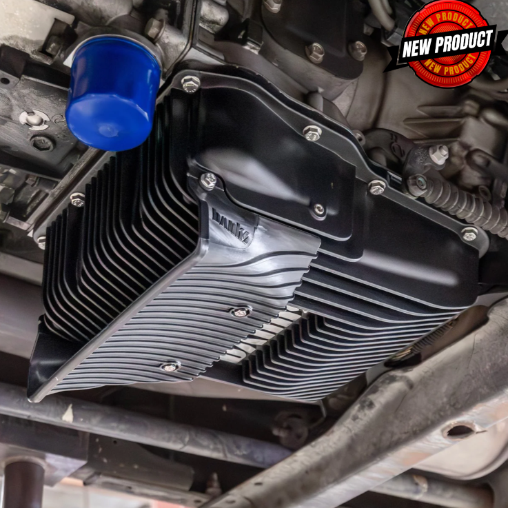 Banks Transmission Pan System, Allison 1000, GM 2001-2019, Black
