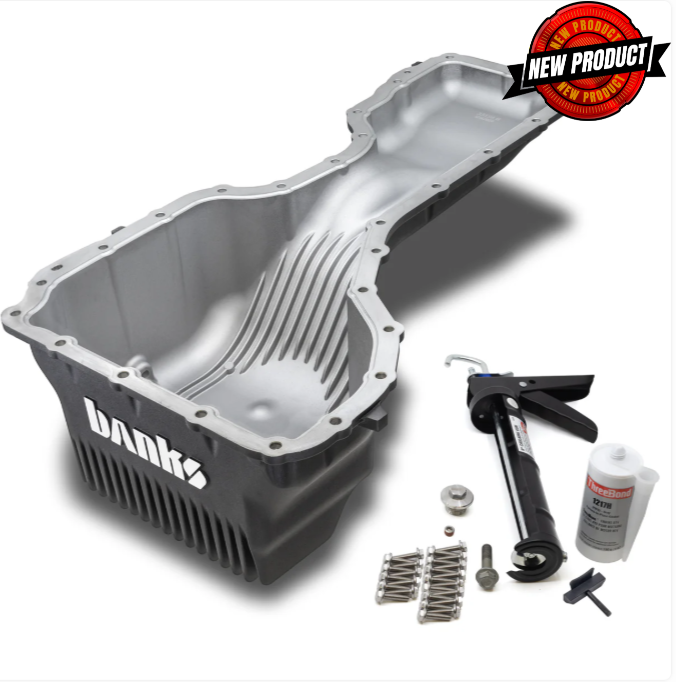 Banks Oil Pan System, Lower, L5P, GM 2020-2026, Black
