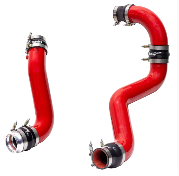 Boost Tube System, Red, 2017-2019 Chevy/GMC 2500/3500 6.6L Duramax, L5P
