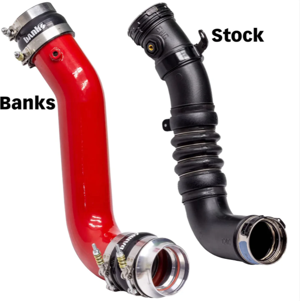 Boost Tube System, Red, 2017-2019 Chevy/GMC 2500/3500 6.6L Duramax, L5P