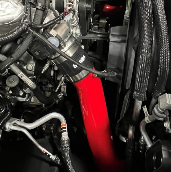 Boost Tube System, Red, 2020-2026 Chevy/GMC 2500/3500 6.6L Duramax, L5P