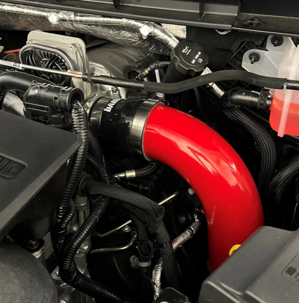 Boost Tube System, Red, 2020-2026 Chevy/GMC 2500/3500 6.6L Duramax, L5P