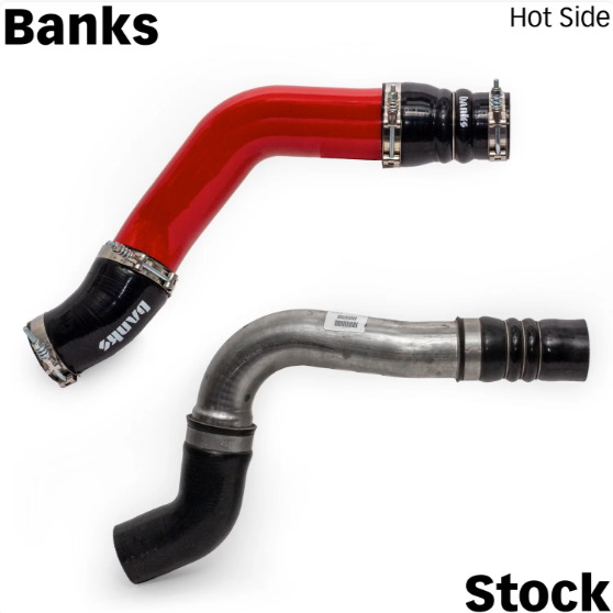 Boost Tube System, 2019-24 RAM 6.7L, Red