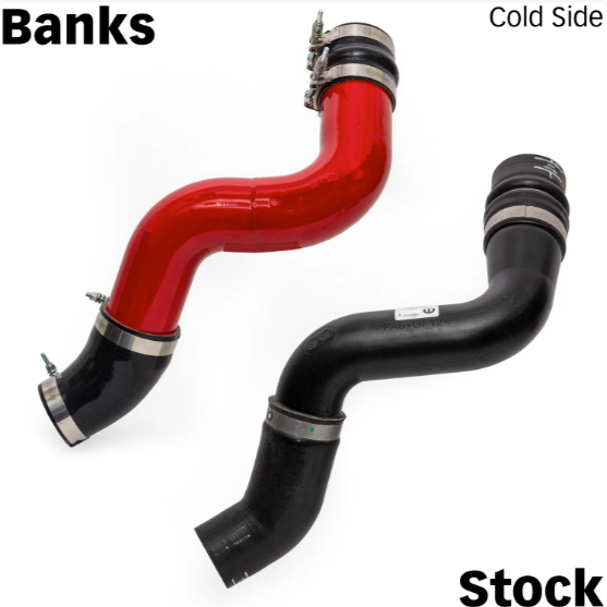 Boost Tube System, 2019-24 RAM 6.7L, Red