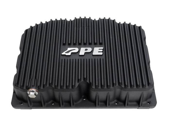2011-2026 Ford 6.7L Power Stroke Heavy-Duty Cast Aluminum Engine Oil Pan, Black