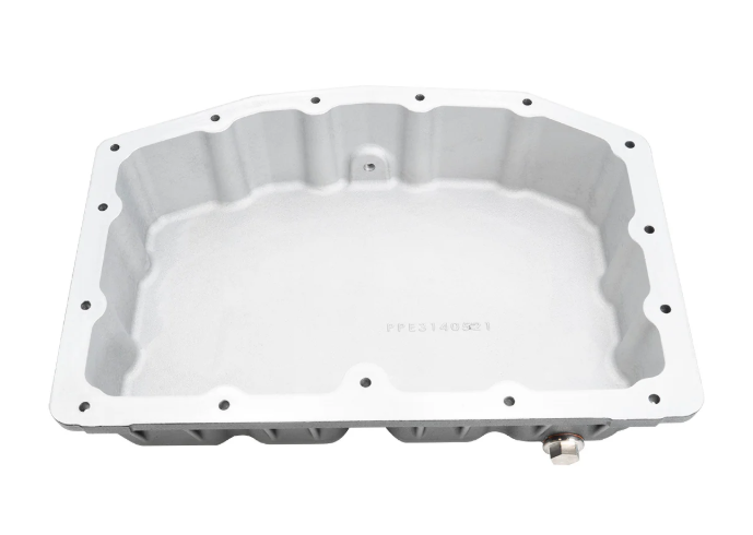 2011-2026 Ford 6.7L Power Stroke Heavy-Duty Cast Aluminum Engine Oil Pan, Black