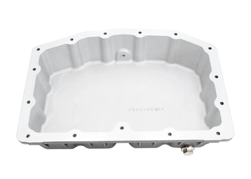 2011-2026 Ford 6.7L Power Stroke Heavy-Duty Cast Aluminum Engine Oil Pan, Black